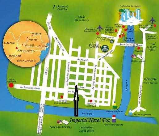Imperial Hotel Foz do Iguaçu Esterno foto